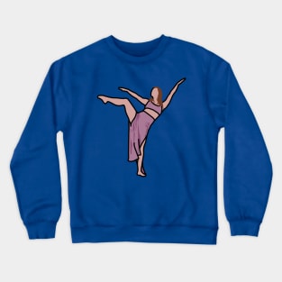 Female dancer Crewneck Sweatshirt